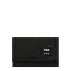 JACK & JONES Peněženka 'EASTSIDE'  černá / bílá