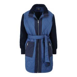 ONLY Přechodný kabát 'THALE' marine modrá / námořnická modř / noční modrá