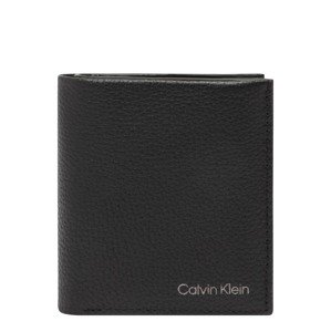 Calvin Klein Peněženka  stříbrně šedá / černá