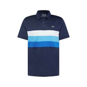 Lacoste Sport Funkční tričko  modrá / marine modrá / aqua modrá / bílá