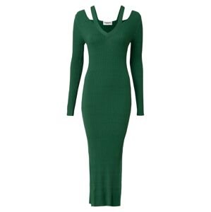 Essentiel Antwerp Úpletové šaty 'Cayocayo' zelená