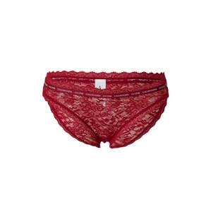 Calvin Klein Underwear Kalhotky červená třešeň / bílá