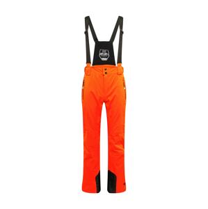 KILLTEC Sportovní kalhoty 'Enosh'  oranžová / černá