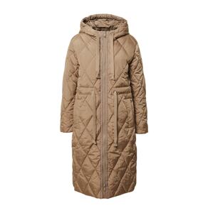 TAIFUN Zimní kabát  šedobéžová
