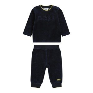 BOSS Kidswear Pyžamo  námořnická modř / žlutá
