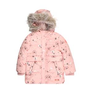 STACCATO Zimní bunda růžová / starorůžová / černá / bílá