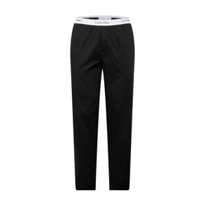 Calvin Klein Underwear Pyžamové kalhoty světle šedá / černá / bílá