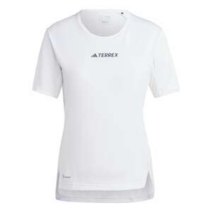 ADIDAS TERREX Funkční tričko  černá / bílá