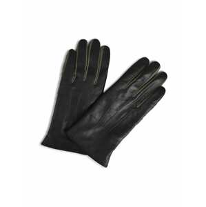 MARKBERG Prstové rukavice 'Stacey'  olivová / černá