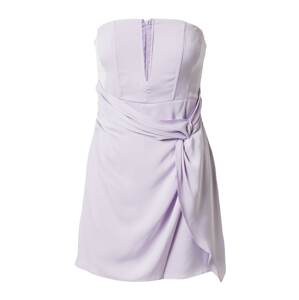 Misspap Koktejlové šaty  pastelová fialová