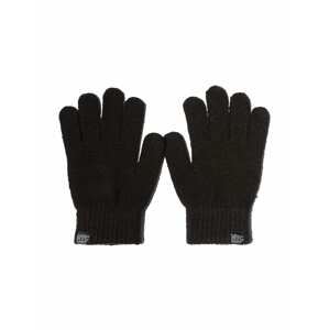 Bershka Prstové rukavice  černá