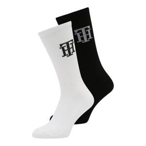 Tommy Hilfiger Underwear Ponožky  černá / bílá