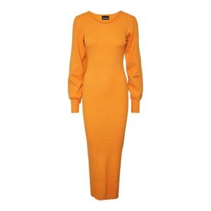 PIECES Úpletové šaty 'DICTE' oranžová