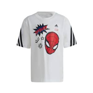 ADIDAS SPORTSWEAR Funkční tričko 'Marvel Spider-Man'  modrá / červená / černá / bílá