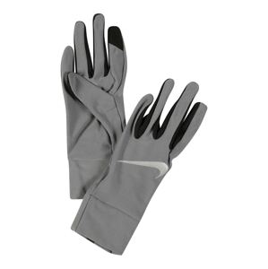 NIKE Accessoires Sportovní rukavice šedá / světle šedá / černá