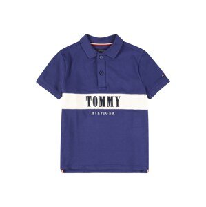 TOMMY HILFIGER Tričko modrá / námořnická modř / bílá