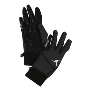 Jordan Prstové rukavice  černá / bílá