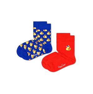 Happy Socks Ponožky  modrá / mix barev / červená
