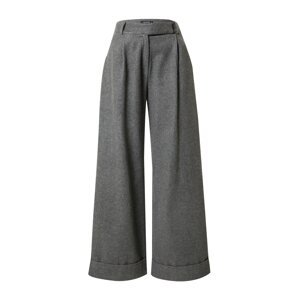 Trendyol Kalhoty se sklady v pase  tmavě šedá