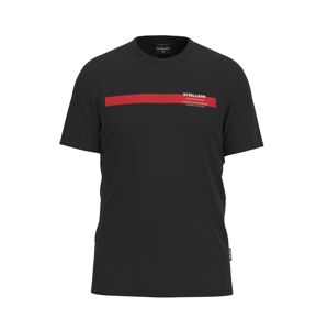 STRELLSON Tričko 'Bazon'  červená / černá / bílá