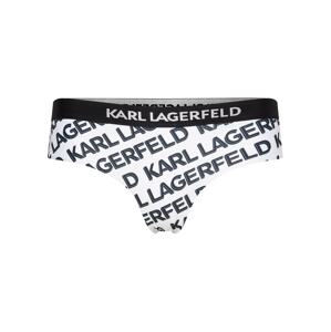 Karl Lagerfeld Spodní díl plavek černá / bílá