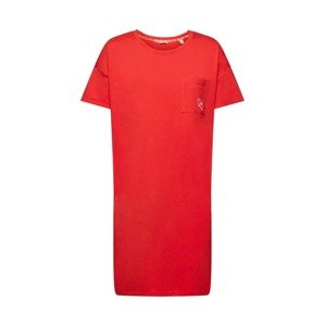 ESPRIT Noční košilka červená / bílá