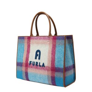 FURLA Nákupní taška 'OPPORTUNITY'  krémová / námořnická modř / tyrkysová / pink