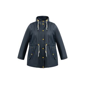 Schmuddelwedda Funkční kabát marine modrá / žlutá / bílá