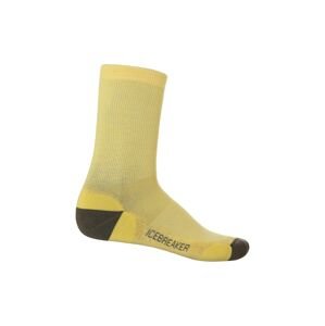 ICEBREAKER Ponožky  světle žlutá / černá