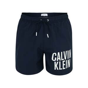 Calvin Klein Underwear Plavecké šortky 'Intense Power' tmavě modrá / bílá