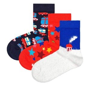 Happy Socks Ponožky modrá / žlutá / zelená / červená / bílá