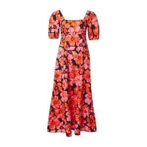 Dorothy Perkins Letní šaty růžová / červená / černá