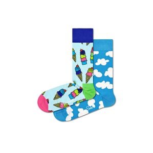 Happy Socks Ponožky  modrá / mix barev