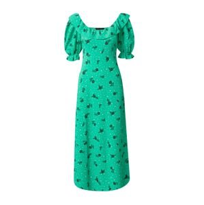 Dorothy Perkins Šaty zelená / černá / bílá