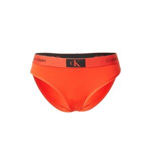 Calvin Klein Underwear Kalhotky  oranžově červená / černá