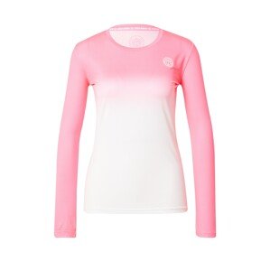 BIDI BADU Funkční tričko pink / bílá