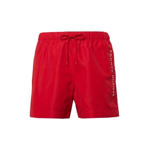 Tommy Hilfiger Underwear Plavecké šortky červená / bílá