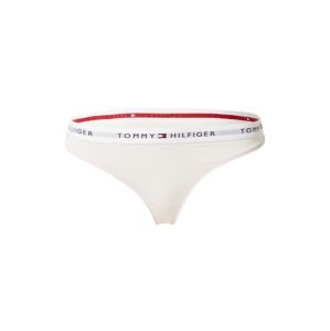 Tommy Hilfiger Underwear Tanga marine modrá / pastelově růžová / červená / bílá