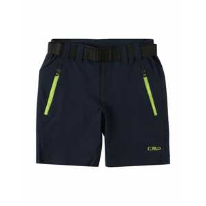 CMP Sportovní kalhoty marine modrá / světle zelená