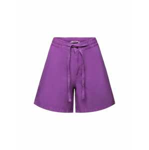 ESPRIT Kalhoty tmavě fialová
