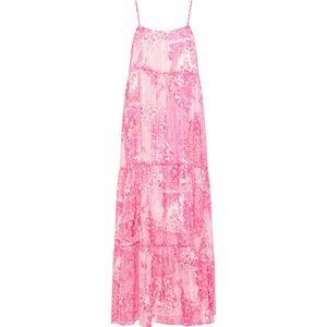 IZIA Letní šaty pink / bílá