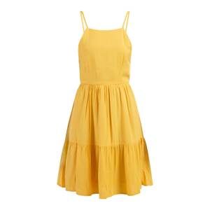 IZIA Letní šaty tmavě žlutá