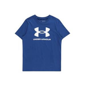 UNDER ARMOUR Funkční tričko tmavě modrá / bílá