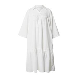 MOSS COPENHAGEN Košilové šaty bílá