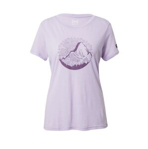 Super Natural Funkční tričko 'MOUNTAIN MANDALA' fialová / lenvandulová