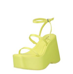 ALDO Páskové sandály 'KASIE' limone