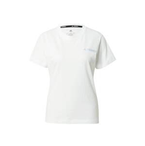 ADIDAS TERREX Funkční tričko pastelová modrá / oranžová / pink / bílá
