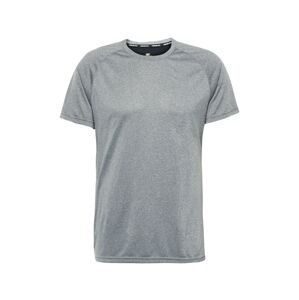 Rukka Funkční tričko 'MALIKO' šedý melír / černá