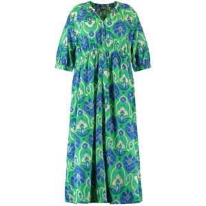 SAMOON Šaty modrá / světlemodrá / žlutá / zelená