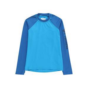 COLUMBIA Funkční tričko 'Sandy Shores' azurová / královská modrá / černá